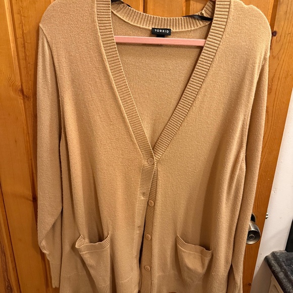 .Torrid Everyday Soft V-Neck Pocket Cardigan Sweater 2X - Picture 6 of 11